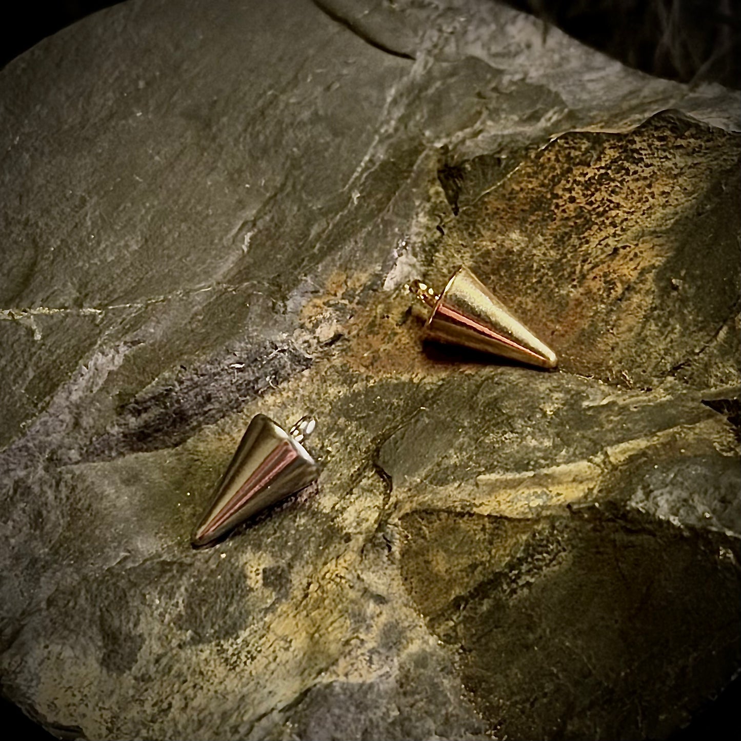 PENDULUMS - SHORT in Silver and Gold