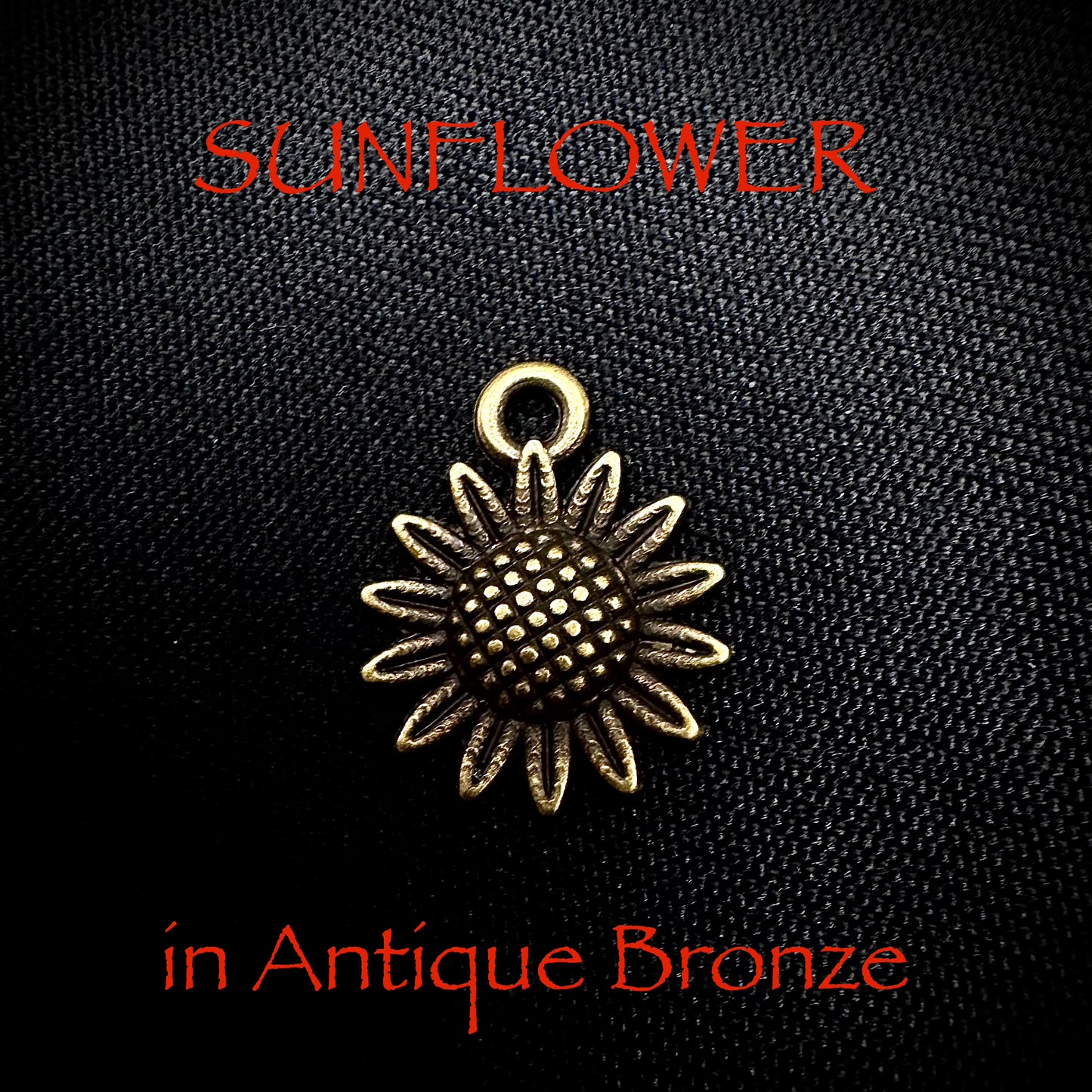 ANTIQUE BRONZE SUNFLOWER