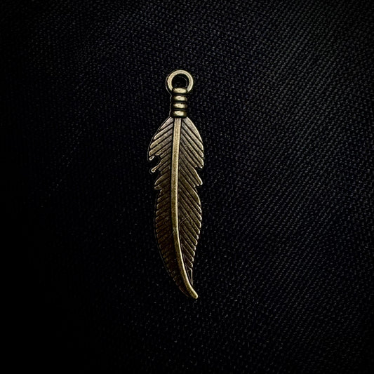 BRONZE "AHO!" FEATHER