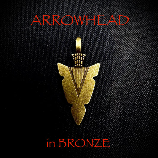 ANTIQUE BRONZE ARROWHEAD
