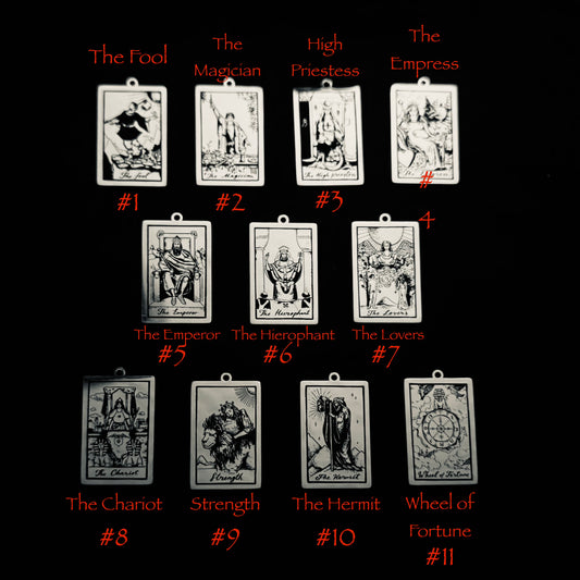 THE TAROT MAJOR ARCANA in Stainless Steel