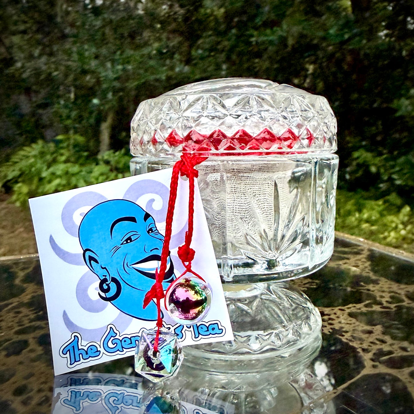 THE GENIE'S TEA - THE GLASS ROSE