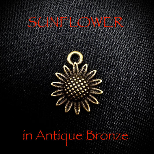 ANTIQUE BRONZE SUNFLOWER