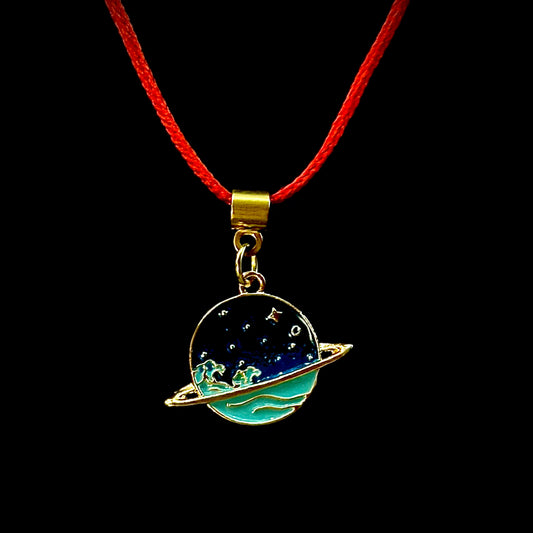 OCEAN & STAR PLANET CHOKER